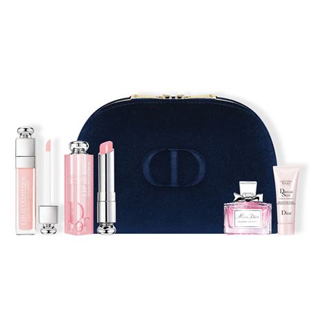 dior natural glow essentials set sephora|Dior lip and cheek set.